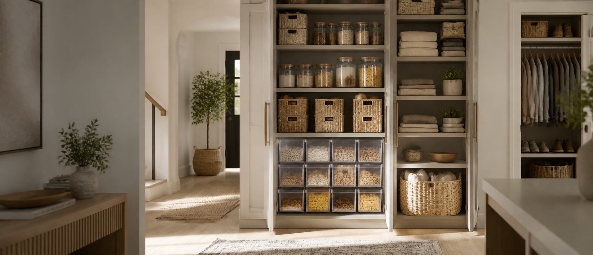 A calm, organized Cumya Home interior