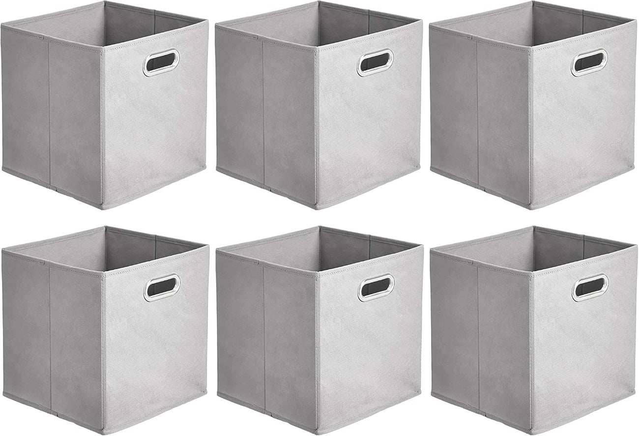 Cumya Home Collapsible Fabric Storage Cubes — 6 Pack