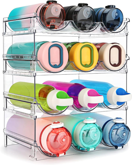 Cumya Home 4-Tier Water Bottle Organizer